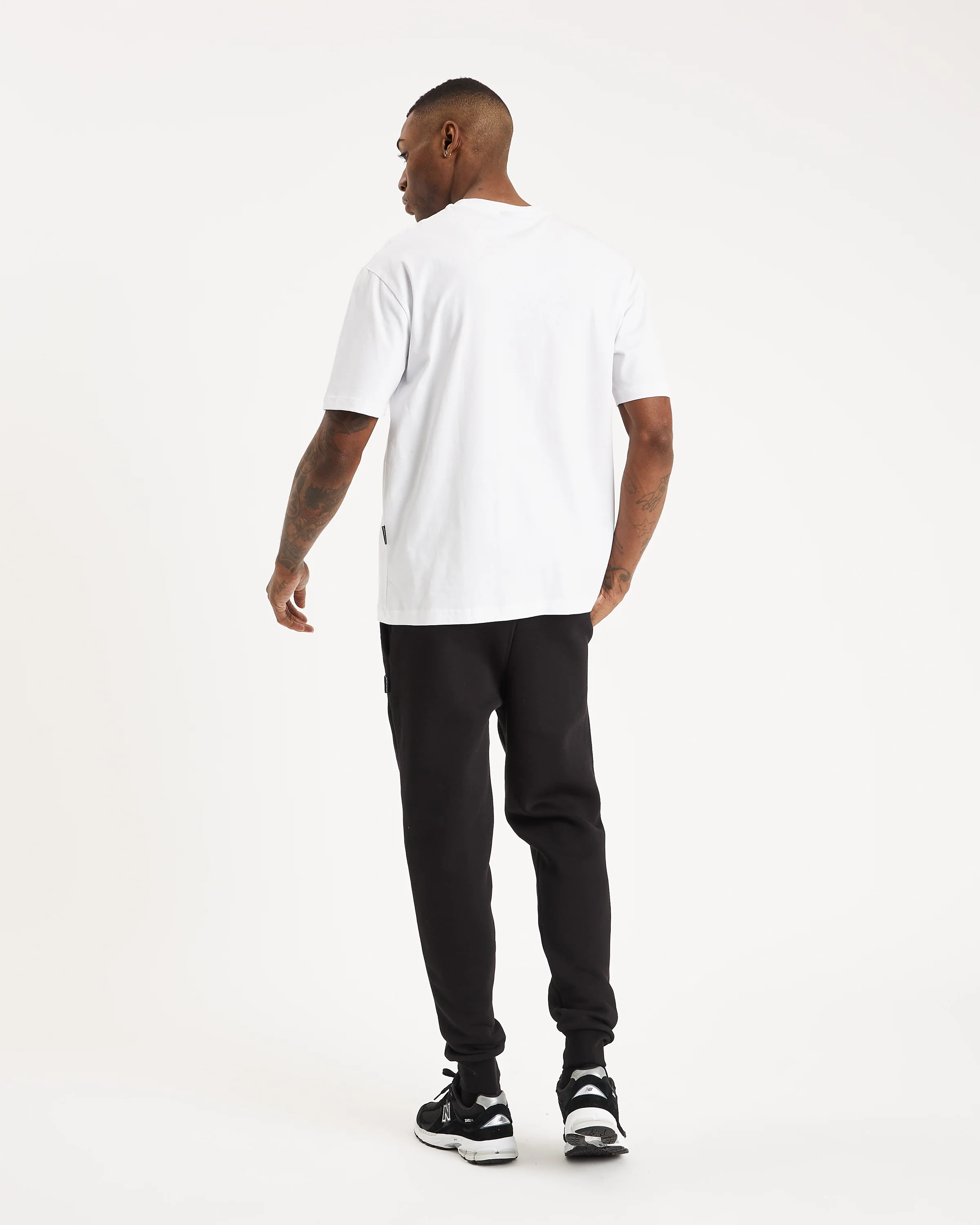 OG Core T-Shirt - White/Black - Image 4