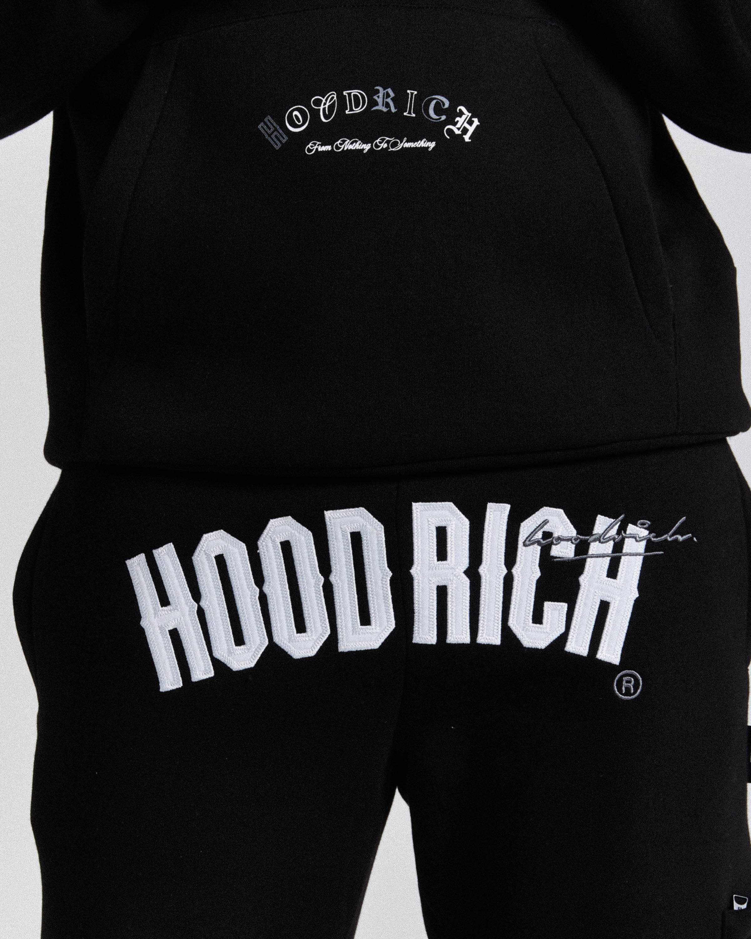 Stature Joggers - Black/White/Grey - Image 3