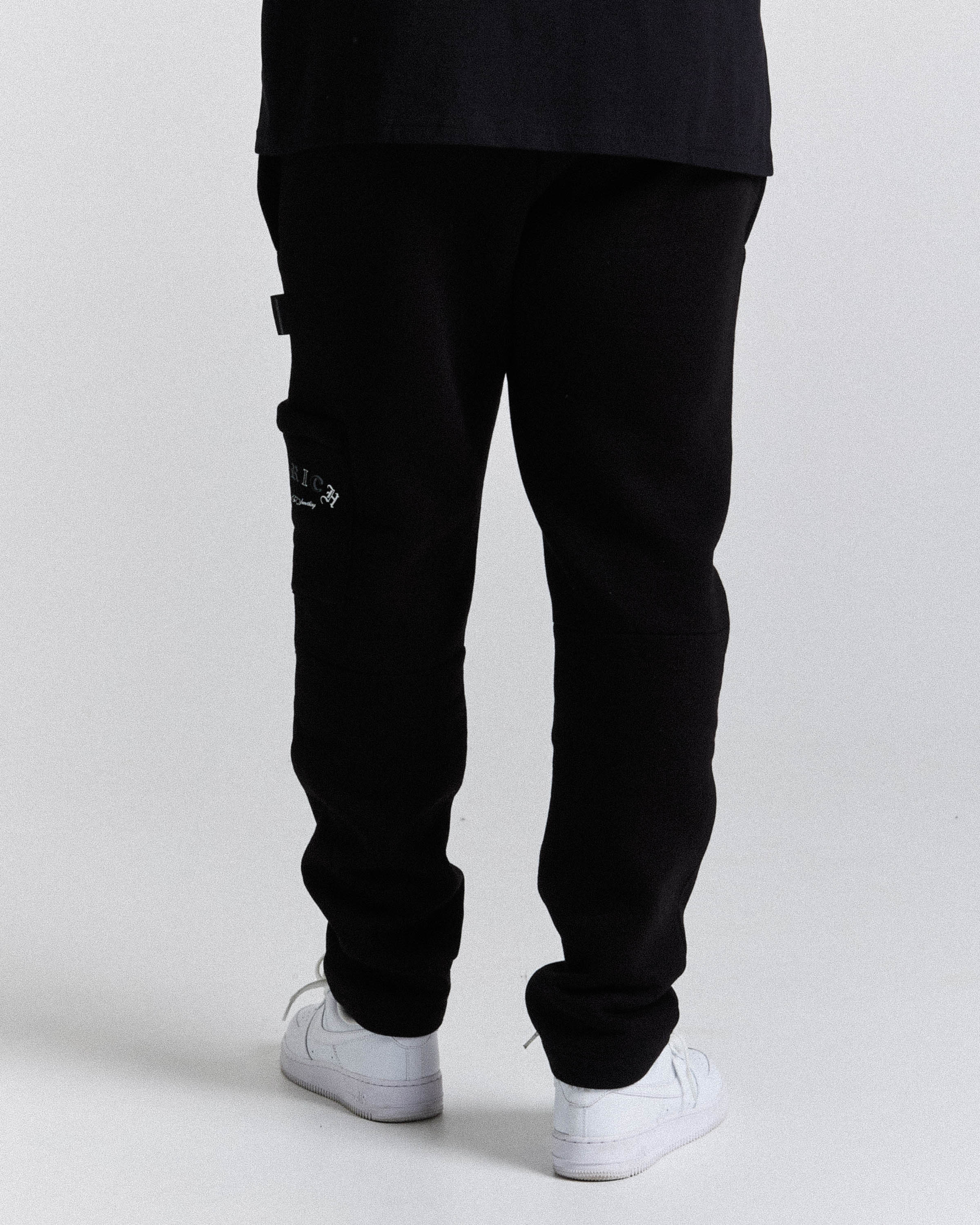 Stature Joggers - Black/White/Grey - Image 5
