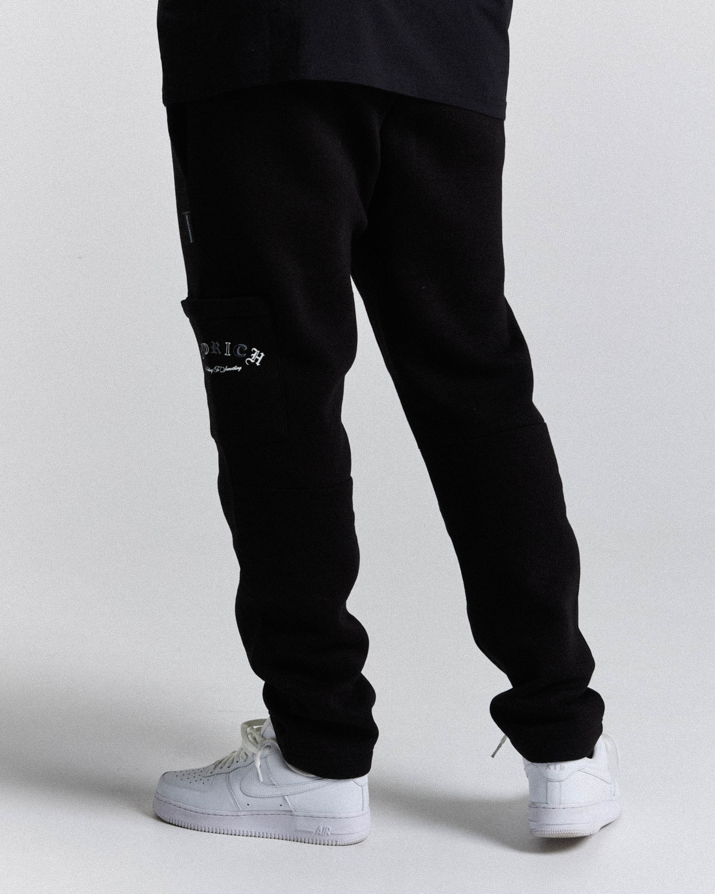Stature Joggers - Black/White/Grey - Image 6
