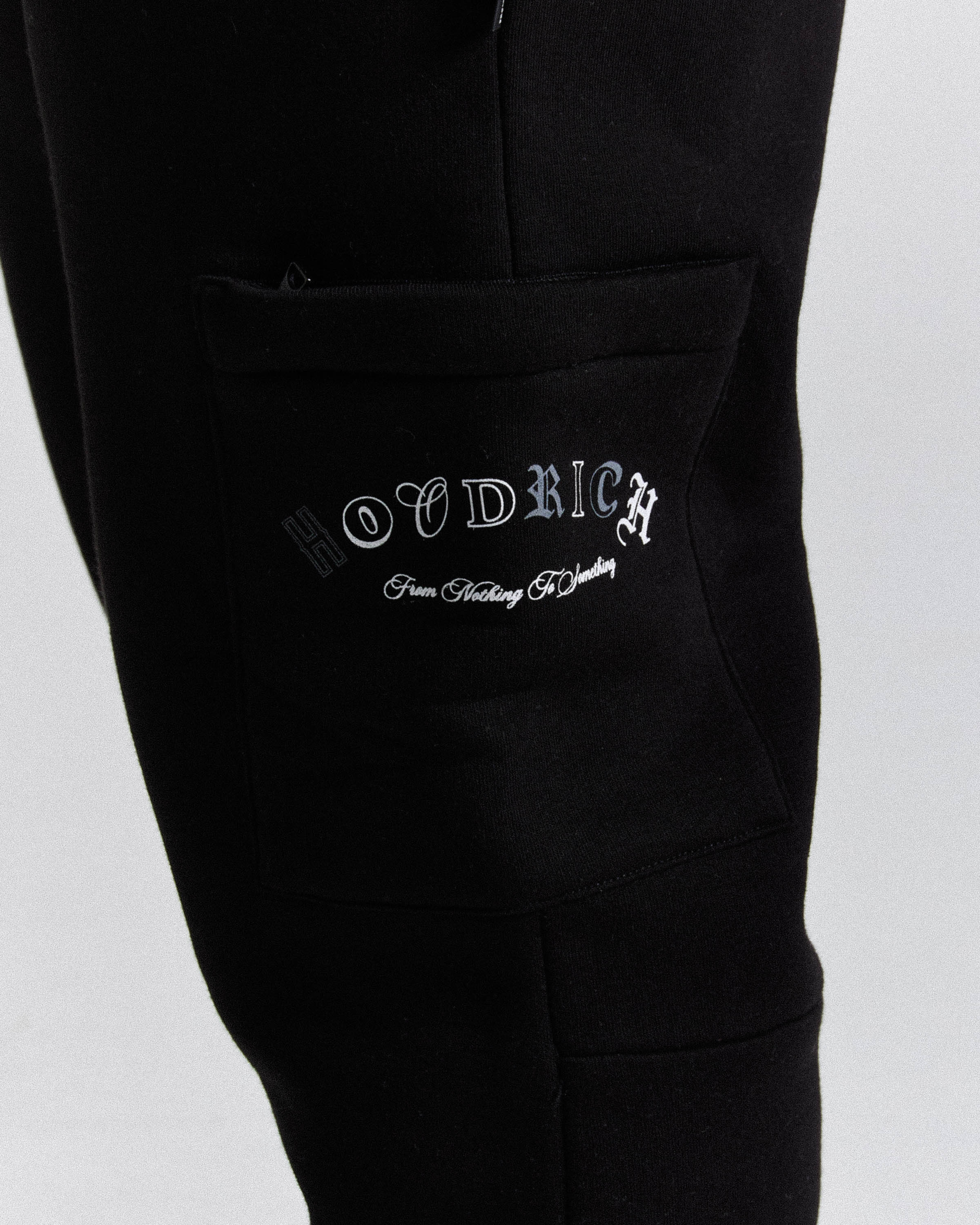 Stature Joggers - Black/White/Grey - Image 8